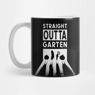 Straight Outta Garten - lustiger Spruch Mug